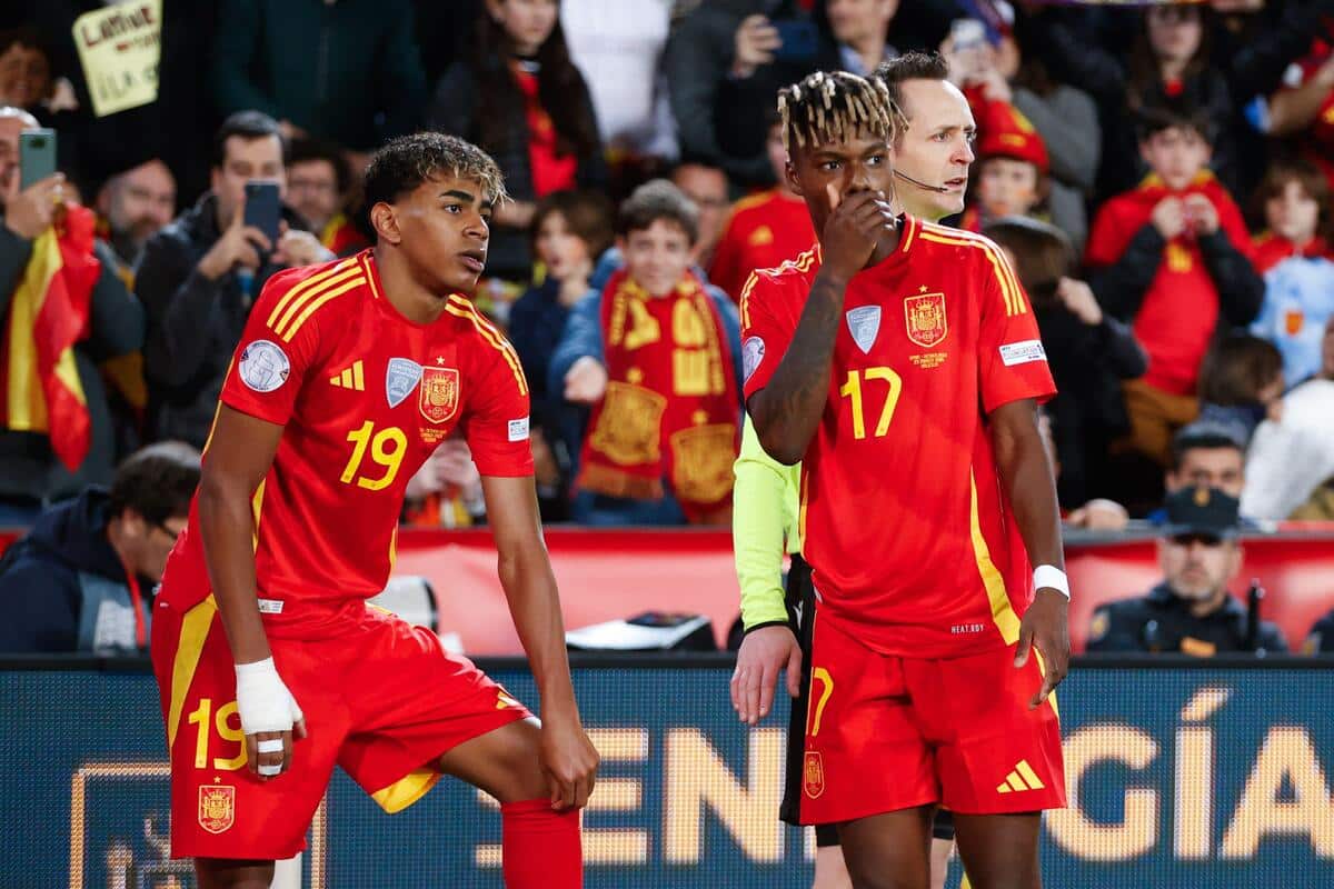 Lamine Yamal i Nico Williams