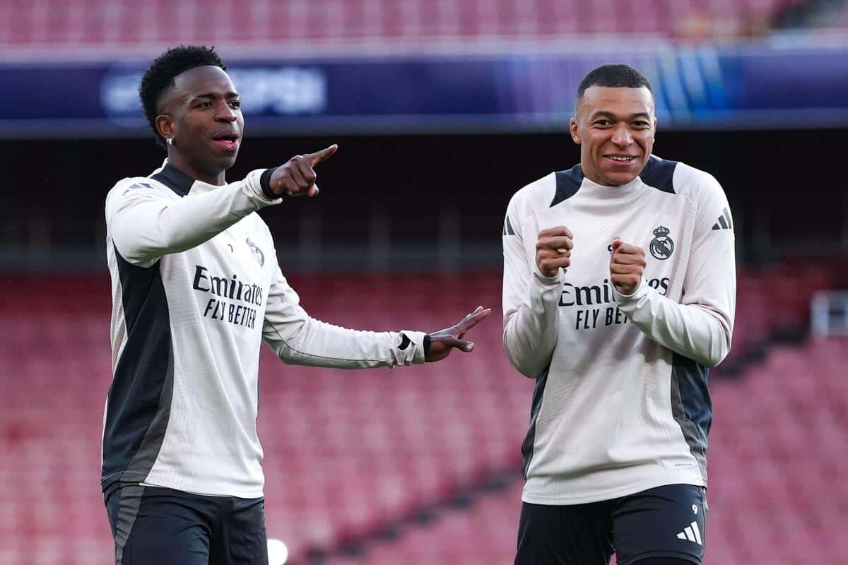 Vinicius Junior i Kylian Mbappe