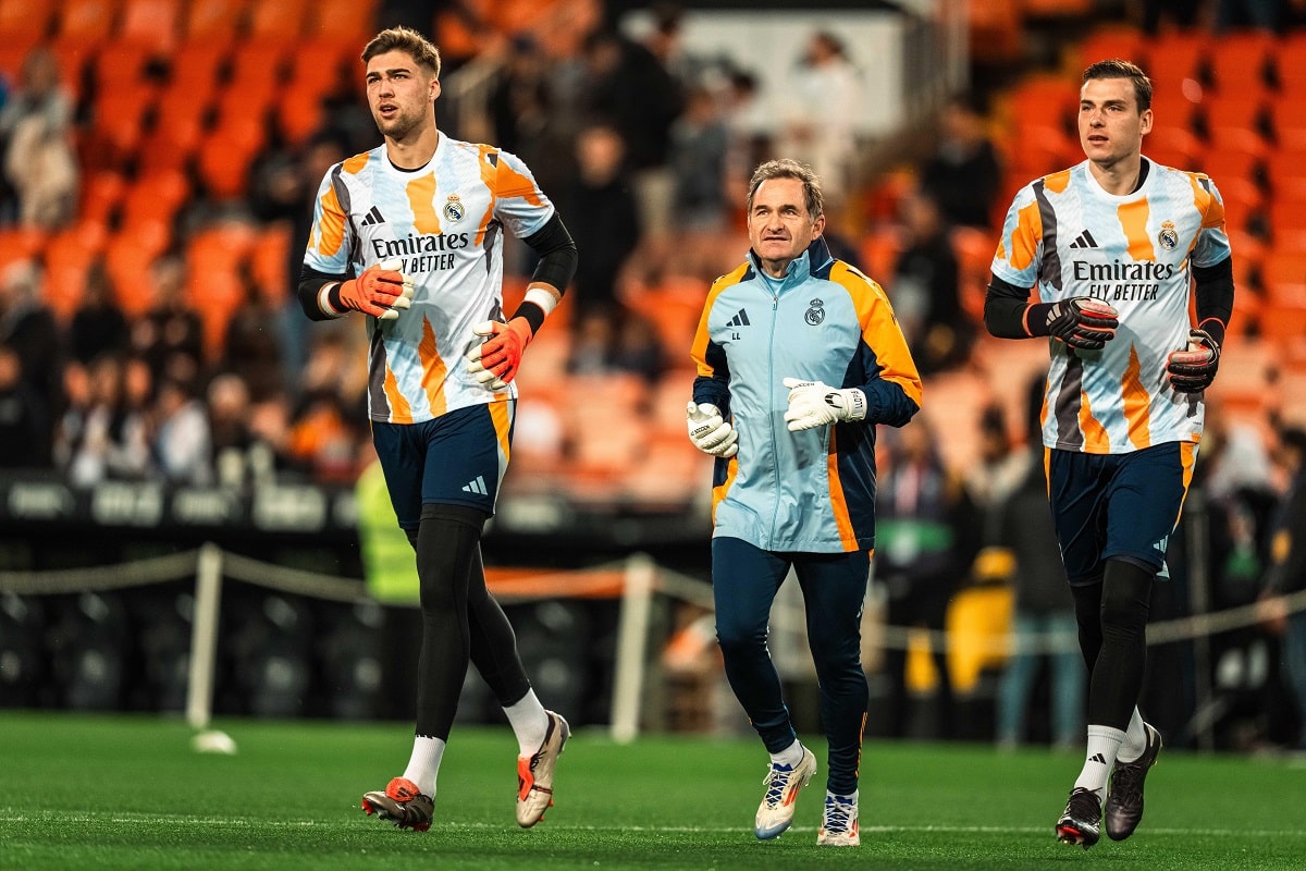 Andrij Łunin i Fran Gonzalez