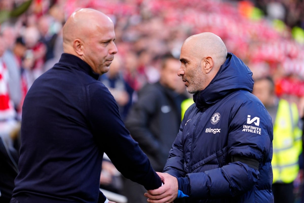 Arne Slot oraz Enzo Maresca