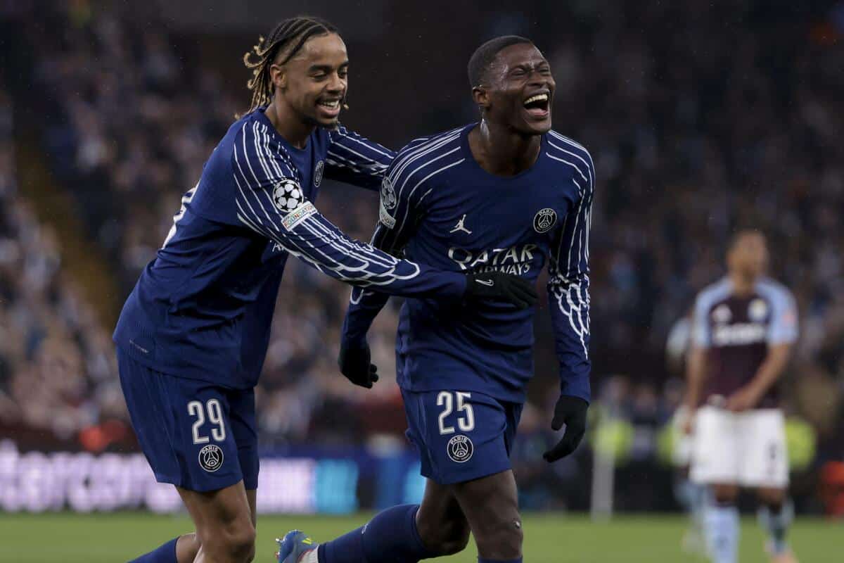 Bradley Barcola i Nuno Mendes