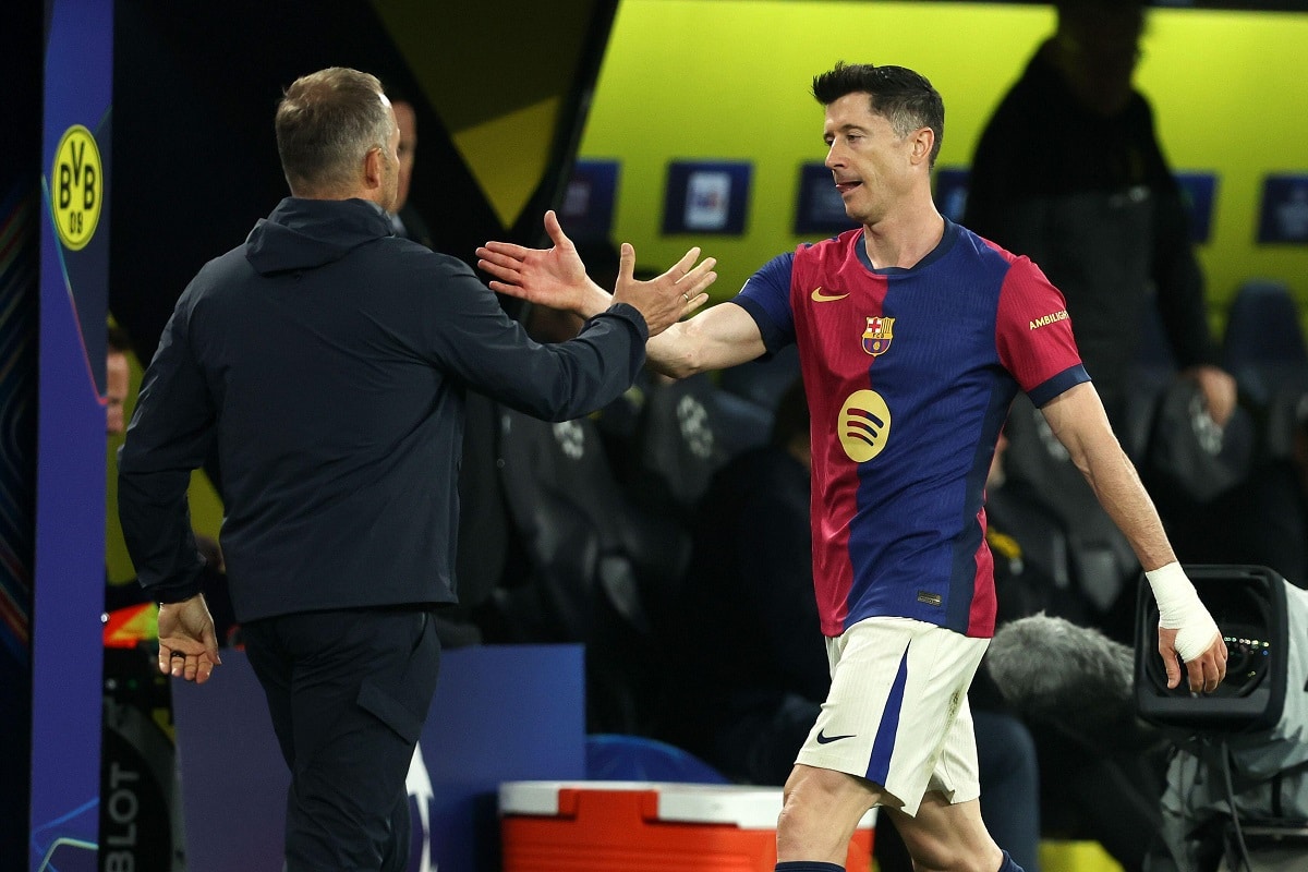 Hansi Flick i Robert Lewandowski