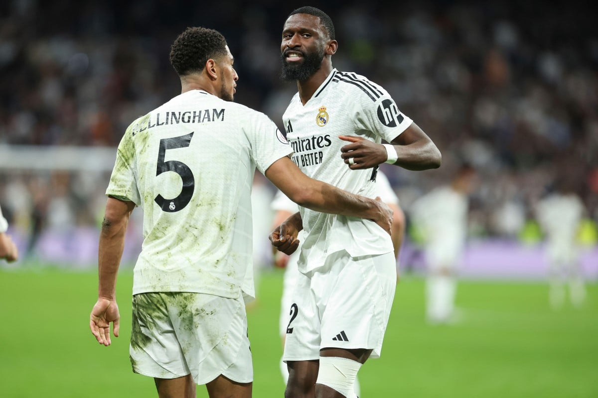 Jude Bellingham oraz Antonio Rudiger