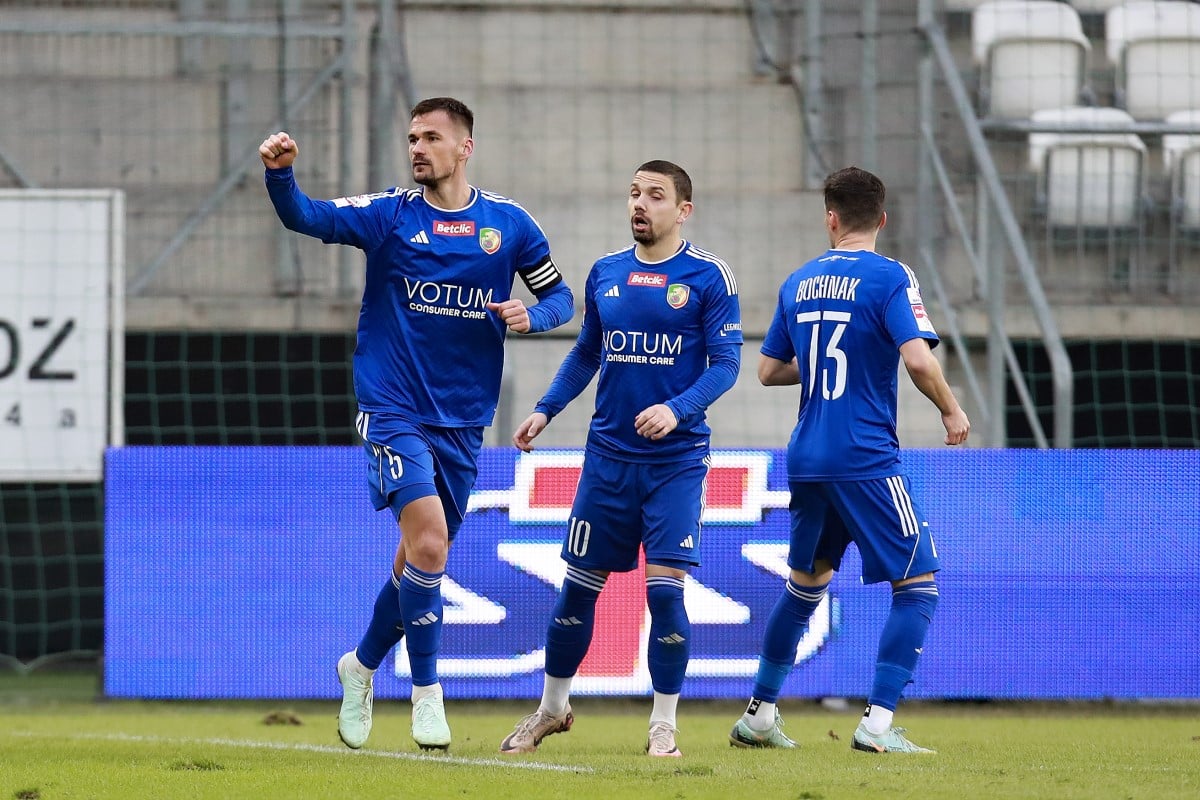 Piłkarze Miedzi Legnica