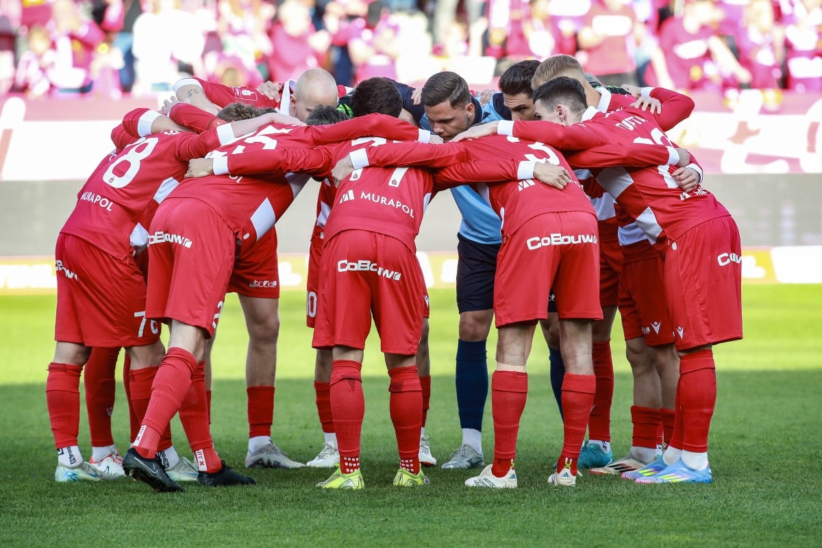 Piłkarze Widzewa Łódź