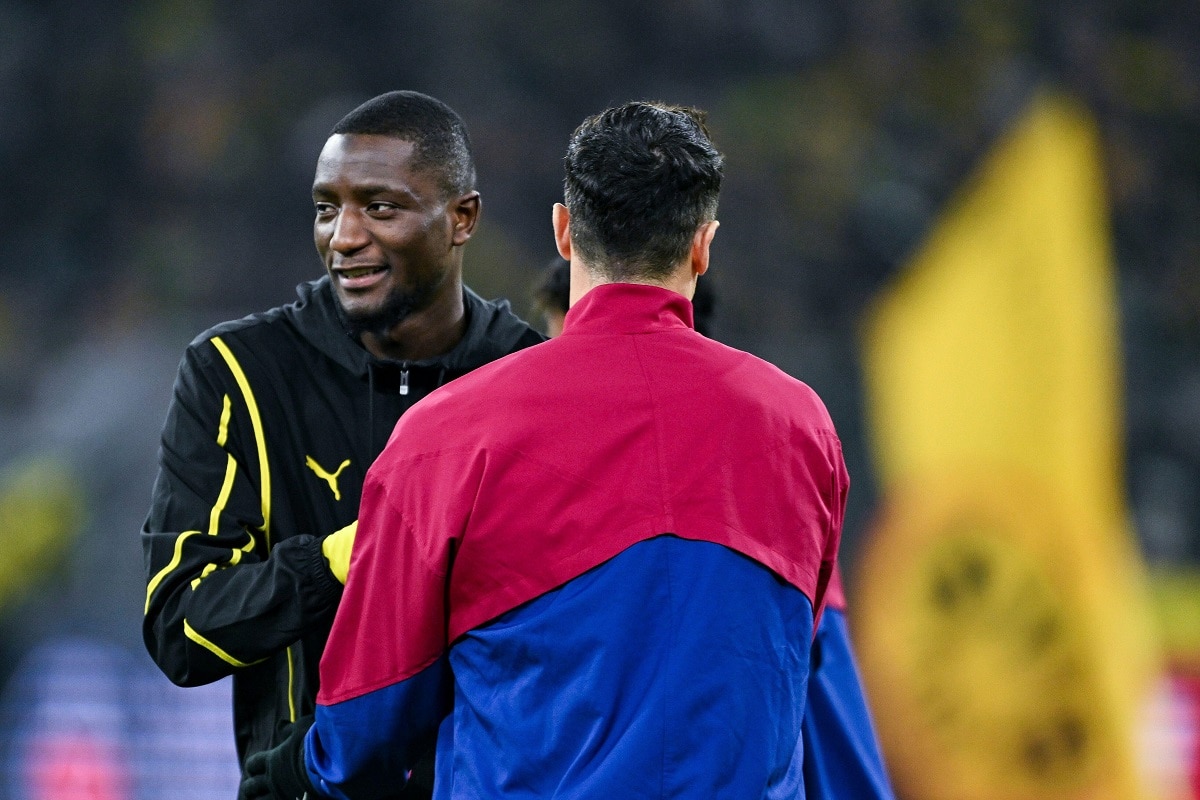 Serhou Guirassy i Robert Lewandowski