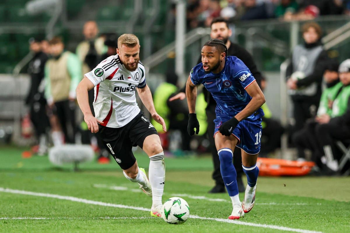 Rafał Augustyniak i Christopher Nkunku