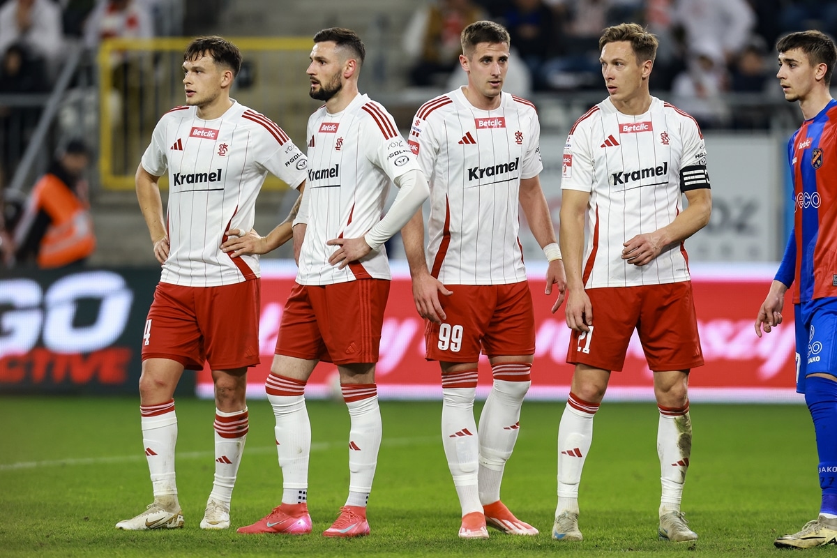 Piłkarze ŁKS-u Łódź