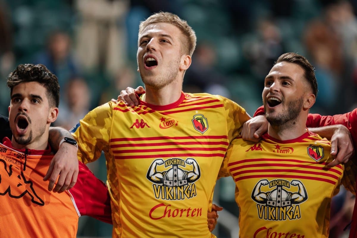 Piłkarze Jagiellonii BIałystok