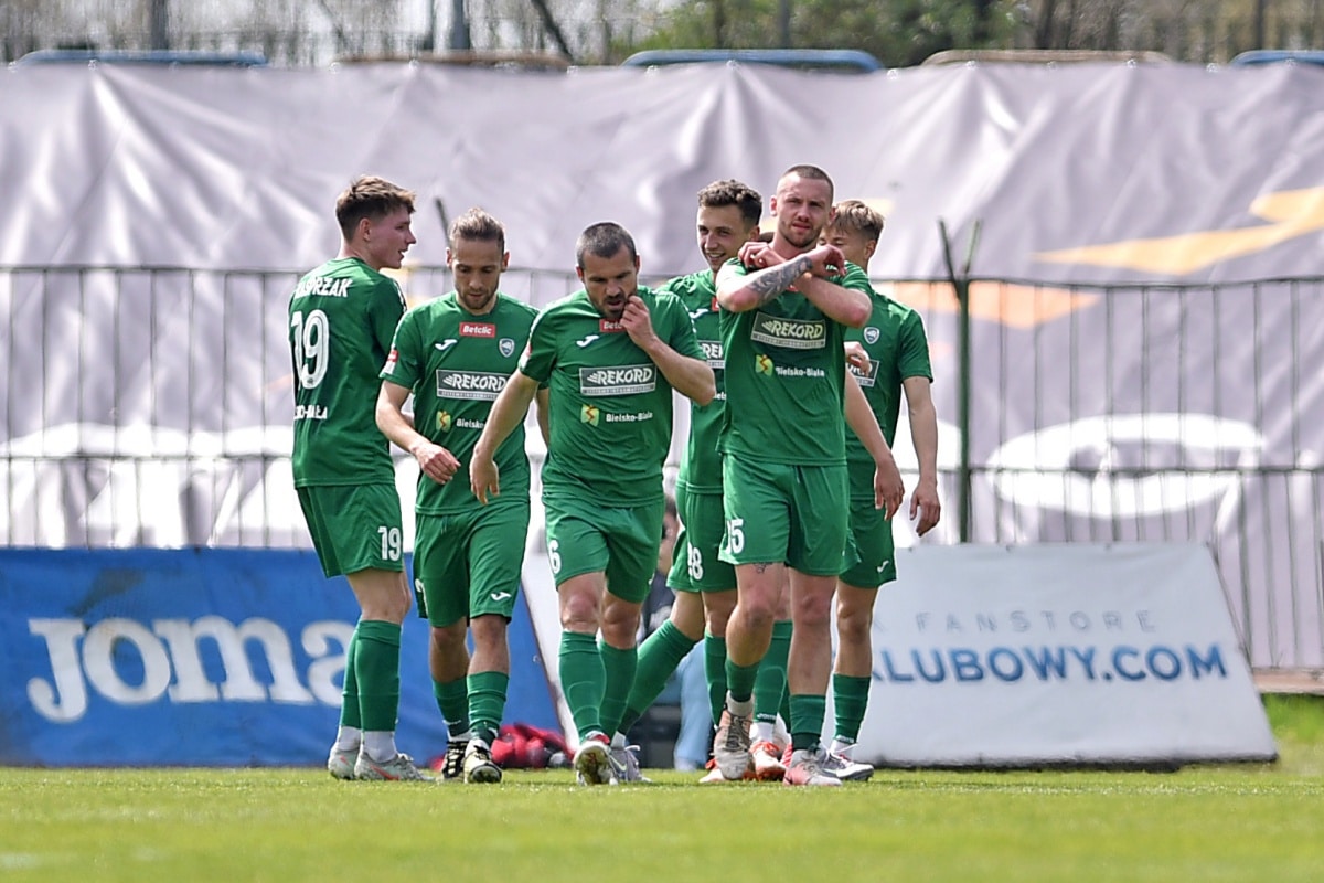 Piłkarze Rekordu Bielsko-Biała