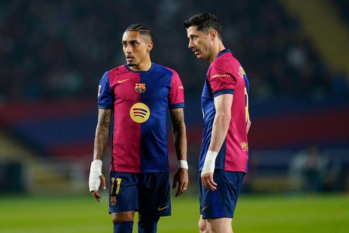 Raphinha i Robert Lewandowski