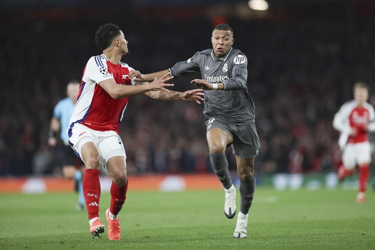 William Saliba i Kylian Mbappe