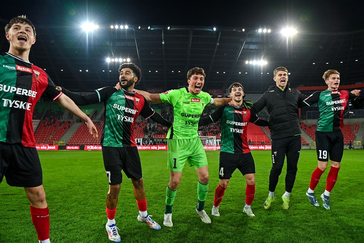 Piłkarze GKS-u Tychy