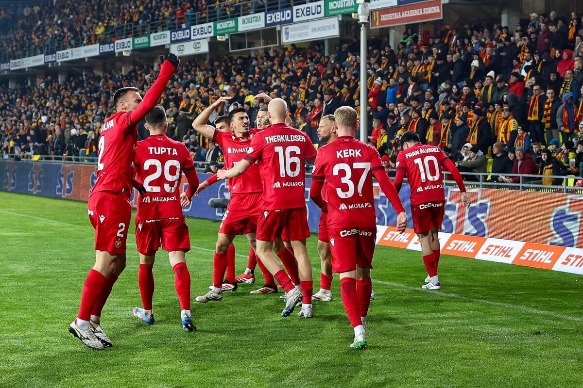 Piłkarze Widzewa Łódź