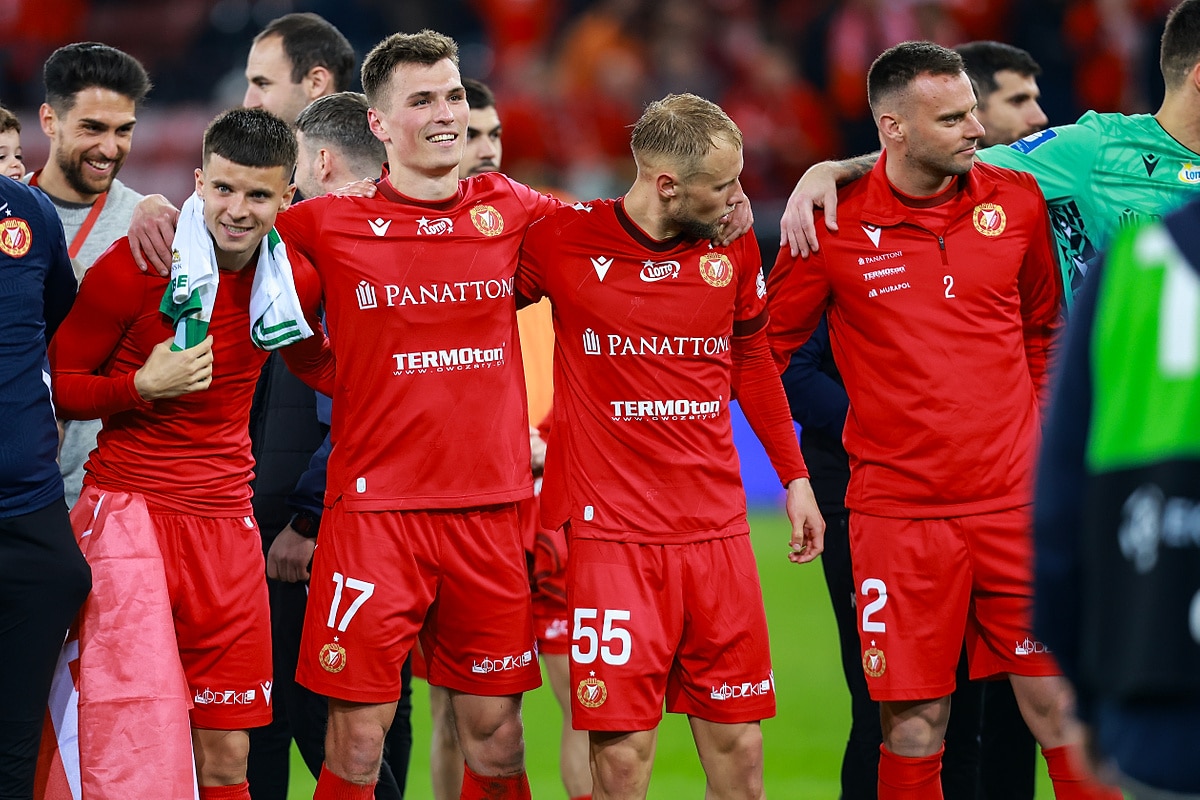 Piłkarze Widzewa Łódź