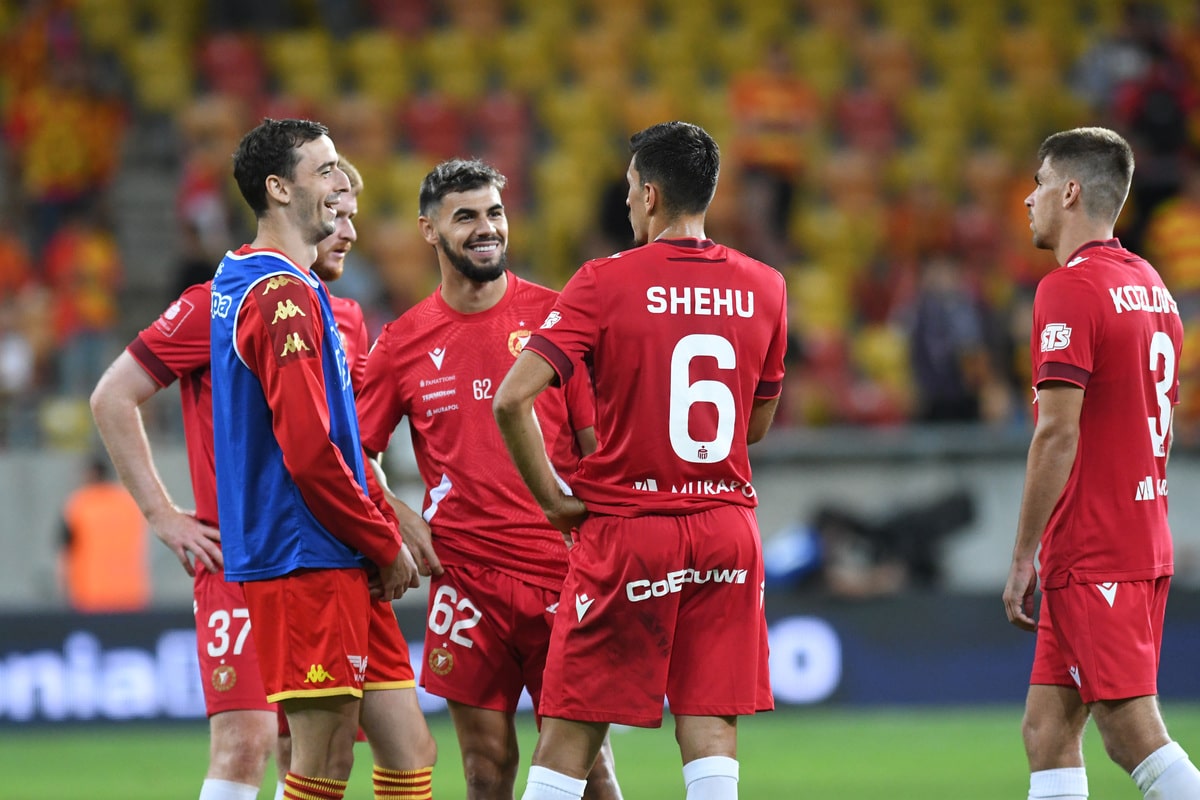 Piłkarze Widzewa Łódź