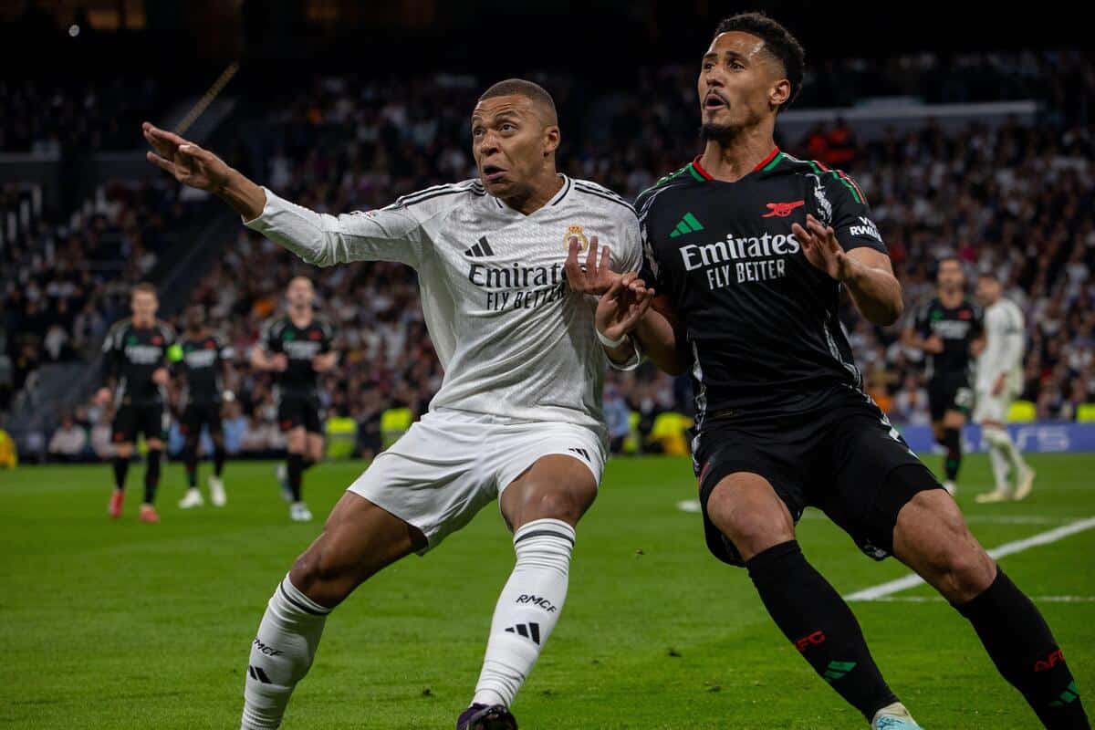 Kylian Mbappe i William Saliba