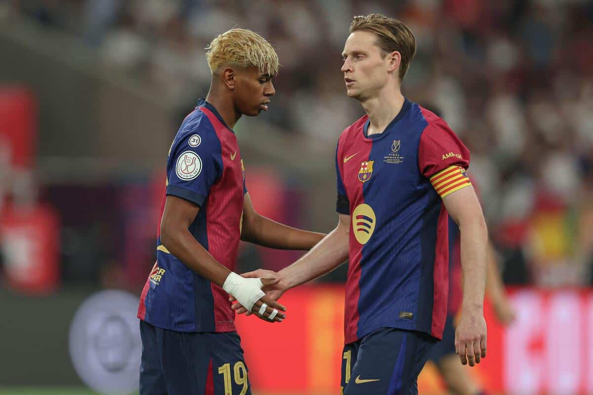 Lamine Yamal i Frenkie de Jong