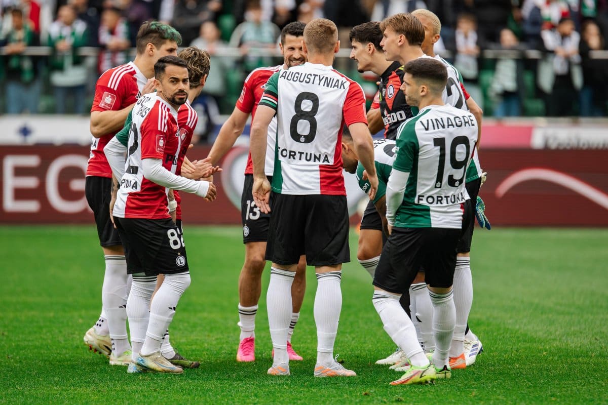 Piłkarzr Legii Warszawa