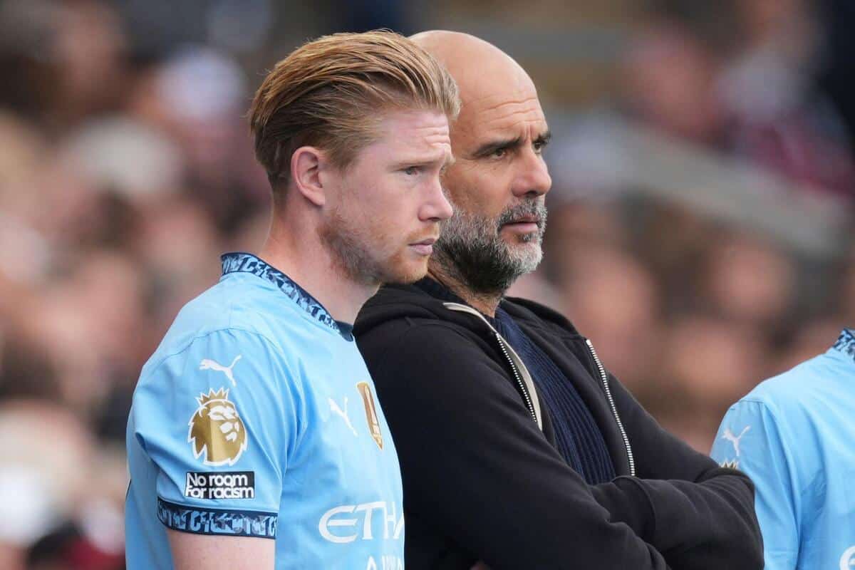 Kevin De Bruyne i Pep Guardiola