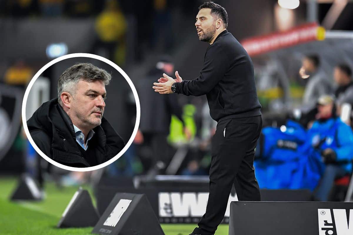 Goncalo Feio i Michał Żewłakow