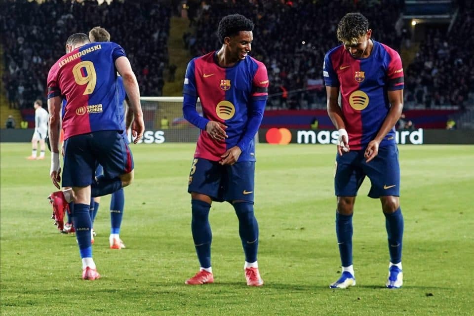 Lamine Yamal i Alejandro Balde