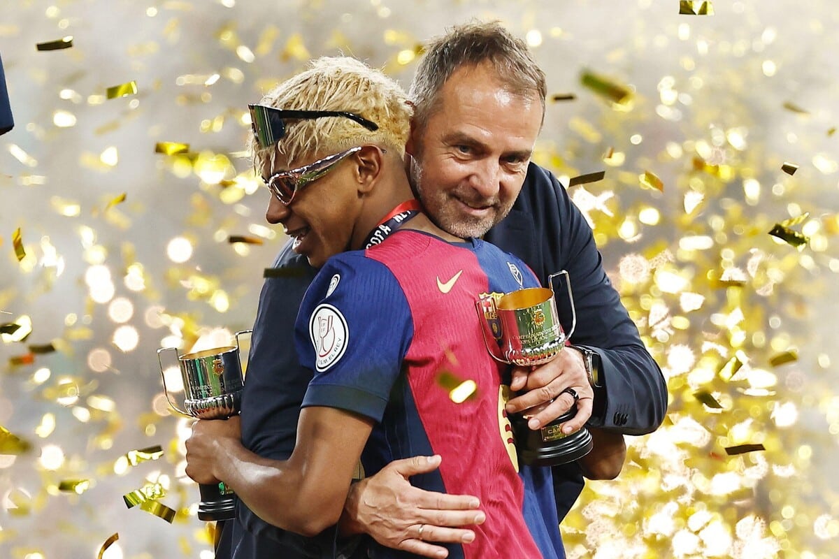 Lamine Yamal i Hansi Flick