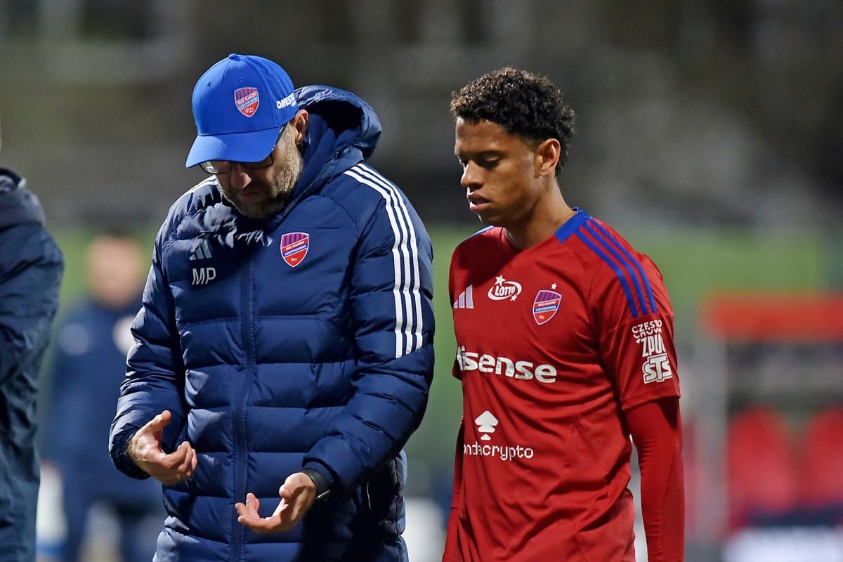 Marek Papszun oraz Adriano Amorim