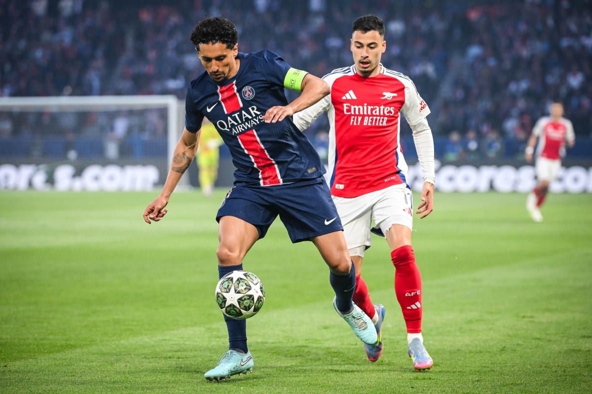 Marquinhos oraz Gabriel Martinelli