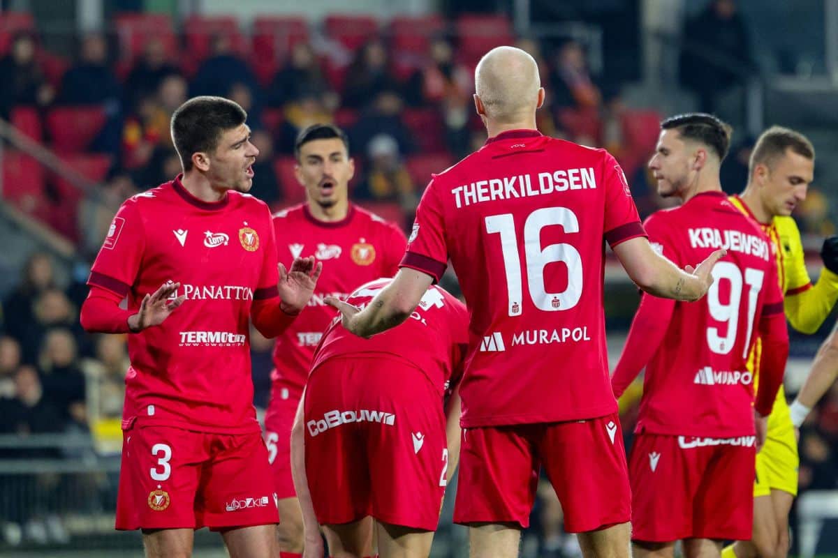 Piłkarze Widzewa Łódź