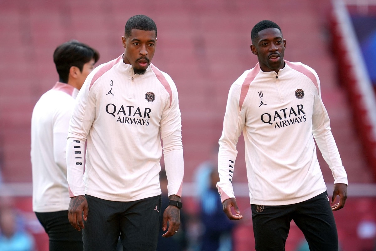 Presnel Kimpembe i Ousmane Dembele