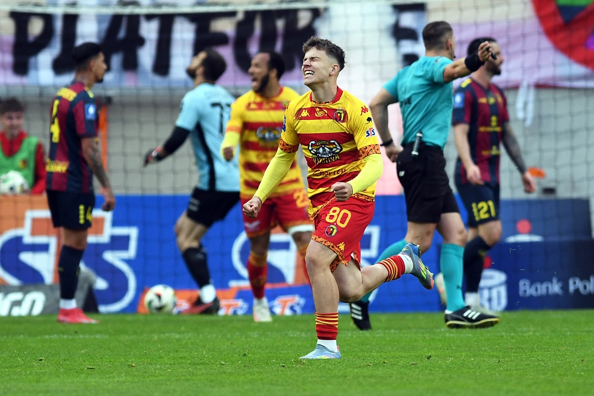 Radość piłkarzy Jagiellonii