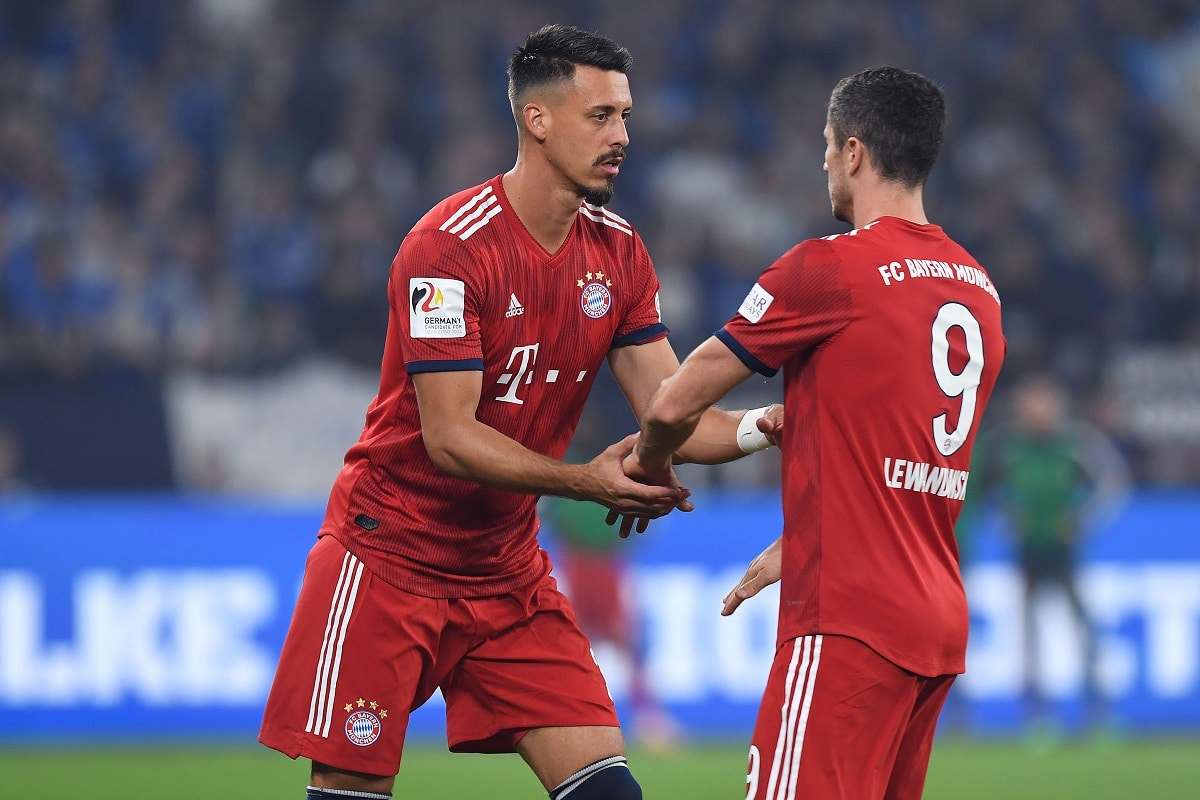 Sandro Wagner i Robert Lewandowski