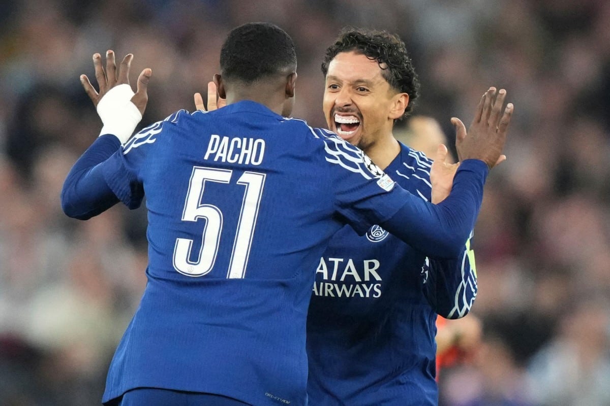 Willian Pacho oraz Marquinhos