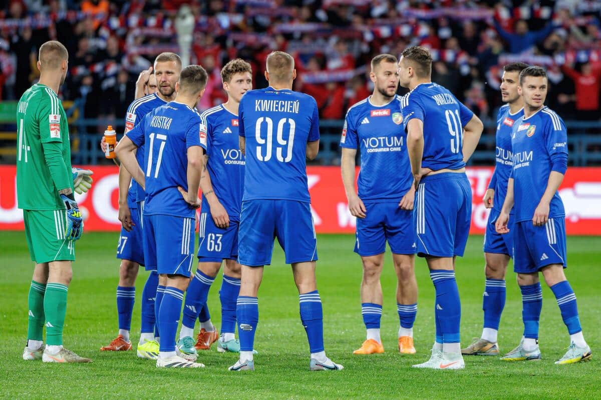 Piłkarze Miedzi Legnica