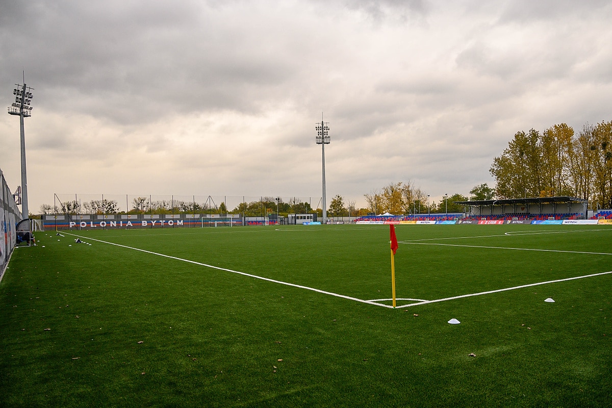 Obiekt Polonii Bytom przy ulicy Piłkarskiej