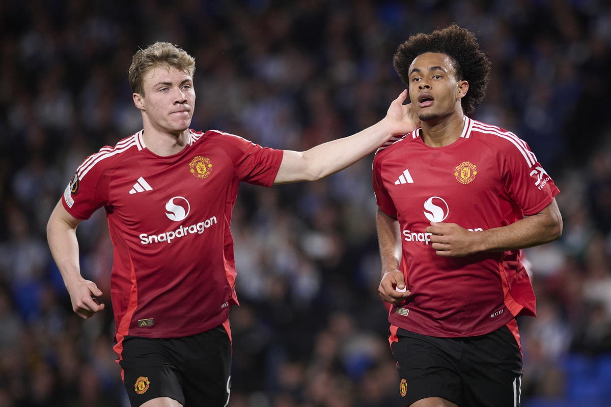 Rasmus Hojlund i Joshua Zirkzee