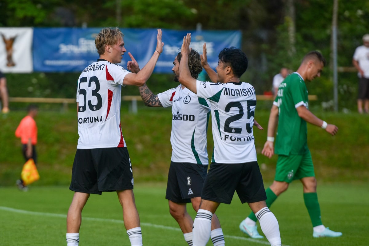 Piłkarze Legii Warszawa