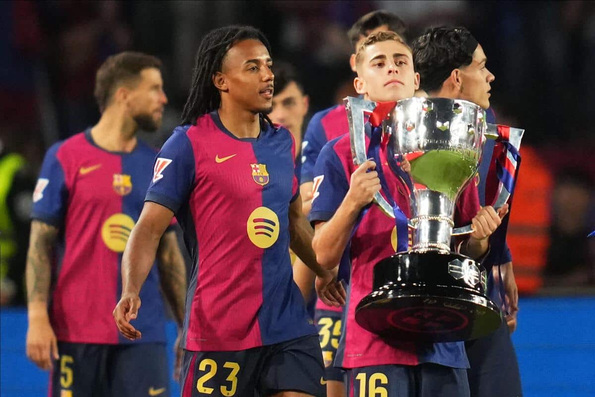 Jules Kounde i Fermin Lopez