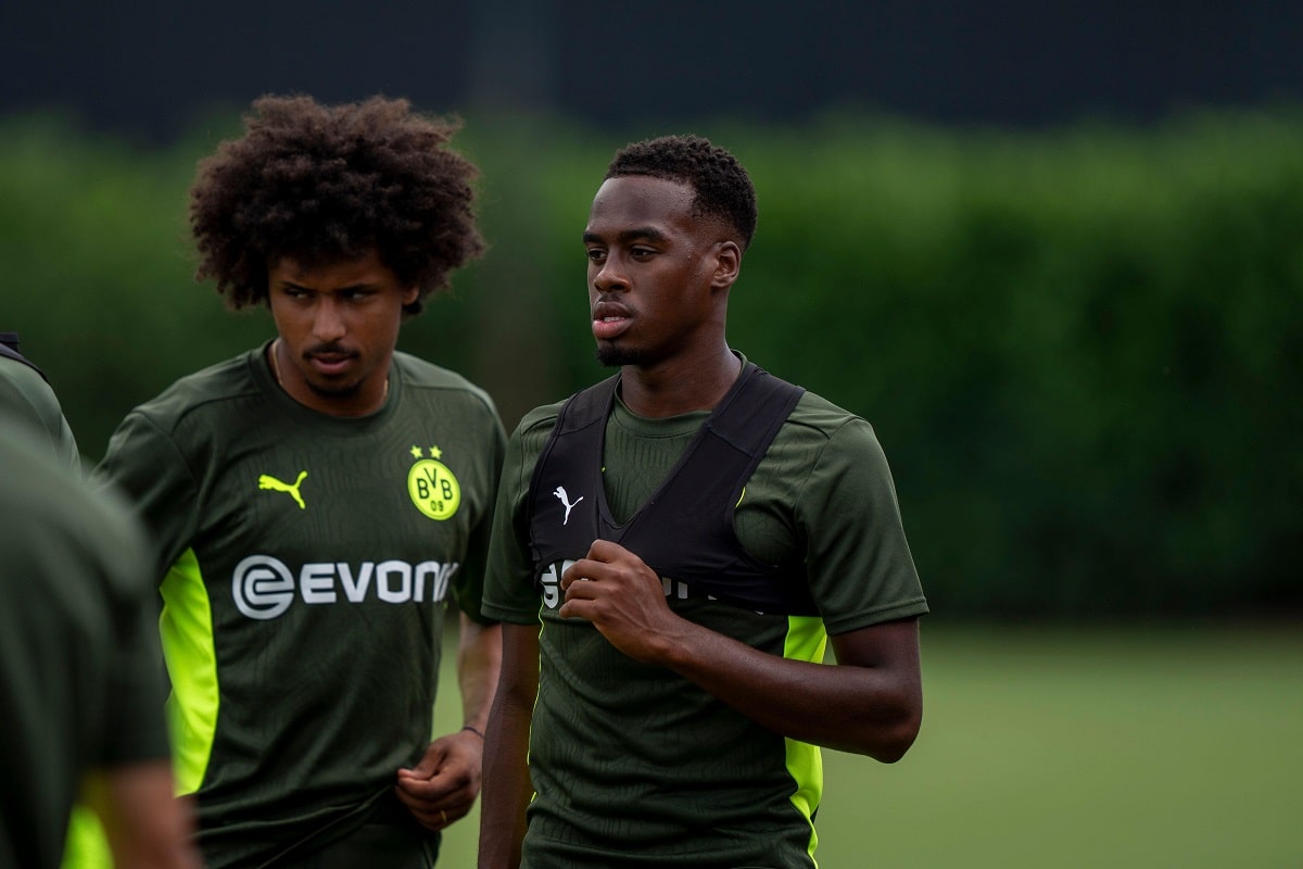 Jamie Gittens i Karim Adeyemi