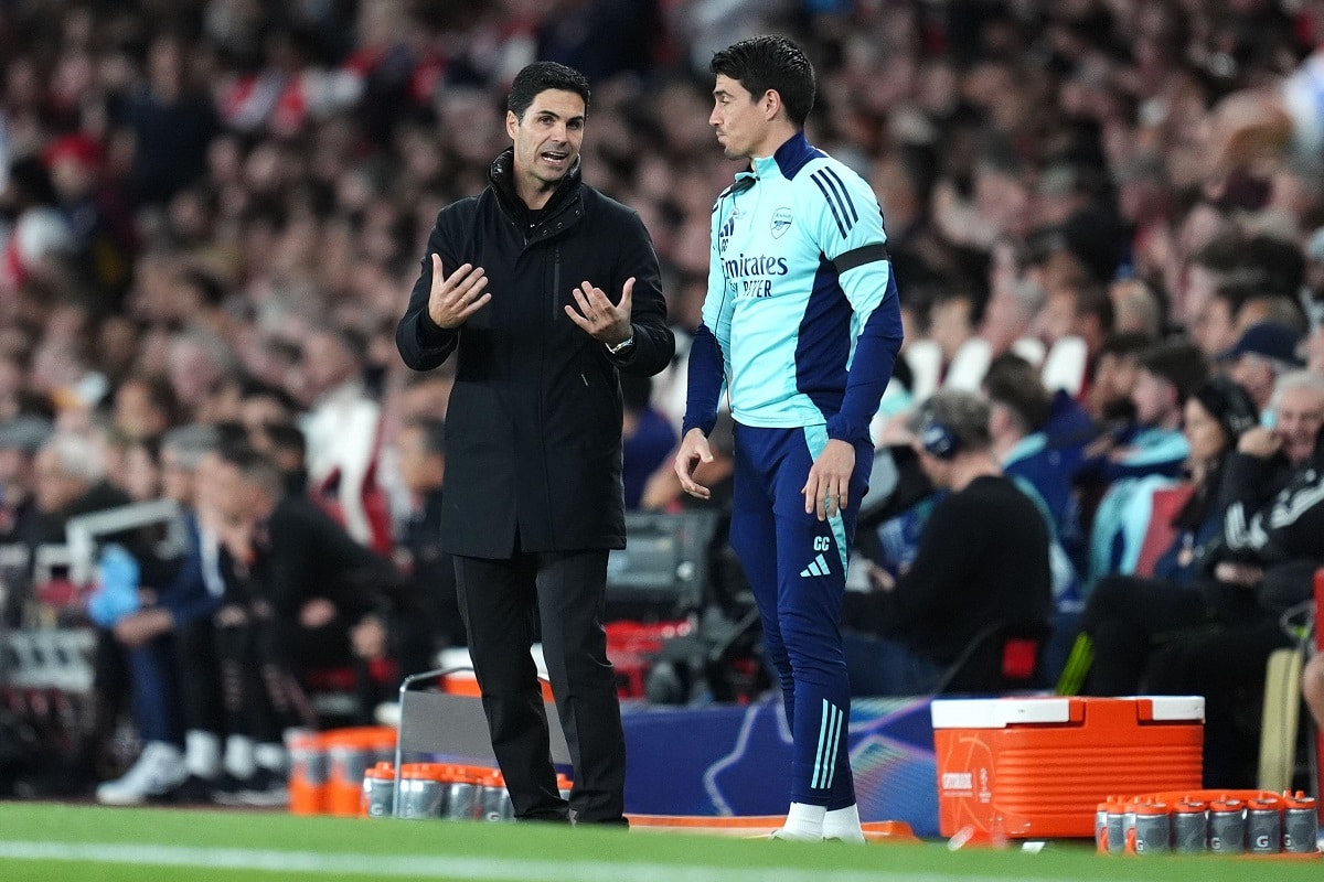 Mikel Arteta i Carlos Cuesta