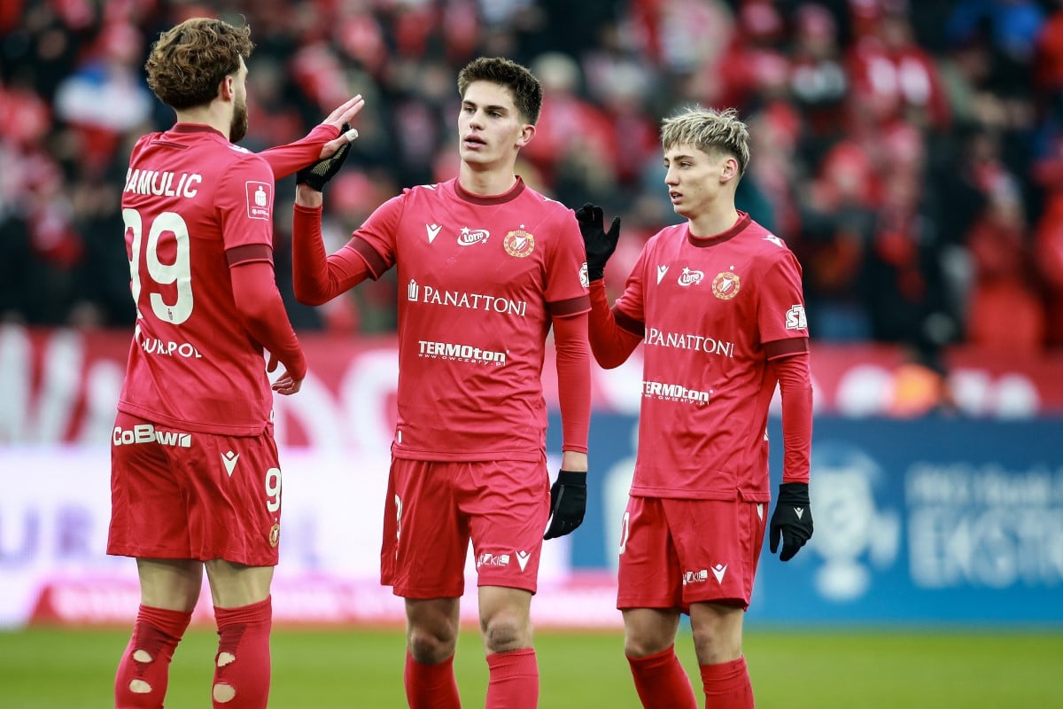 Piłkarze Widzewa Łódź