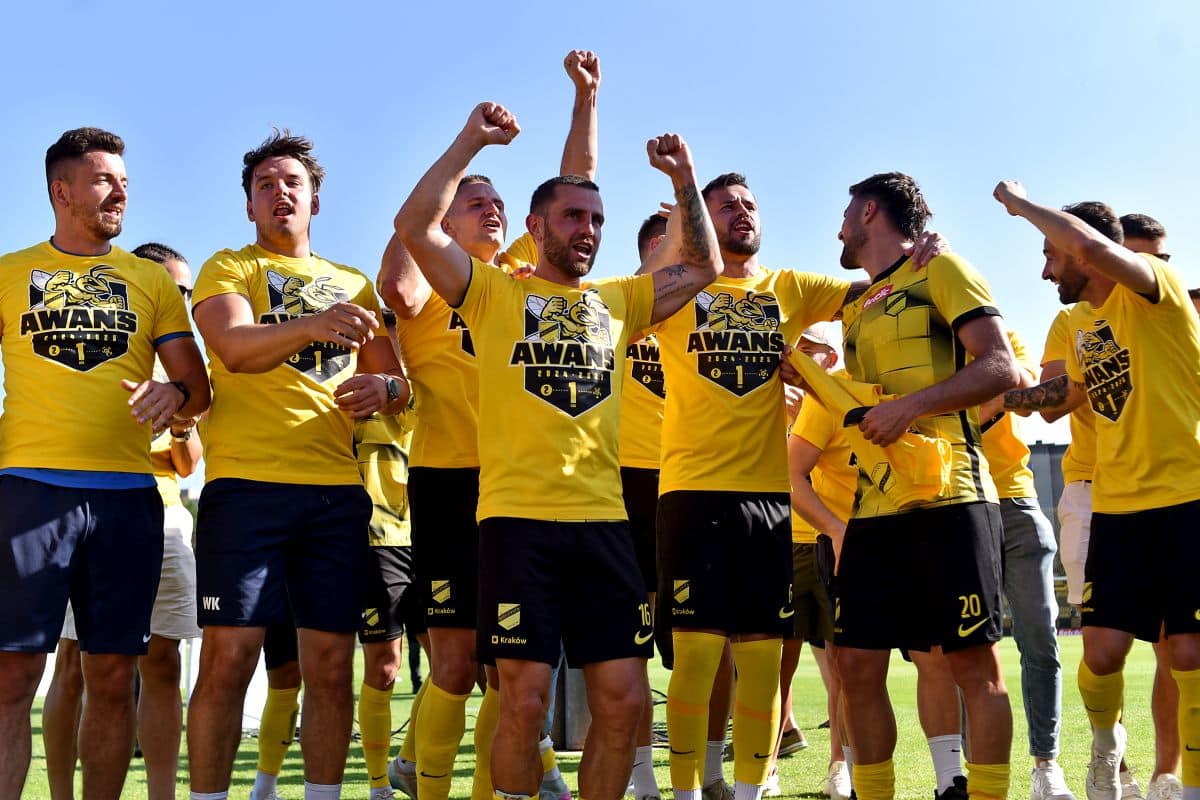 Piłkarze Wieczystej Kraków