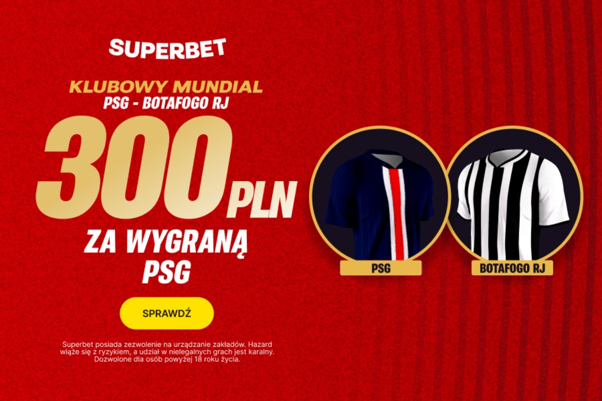 Bonus 300 zł za wygraną PSG