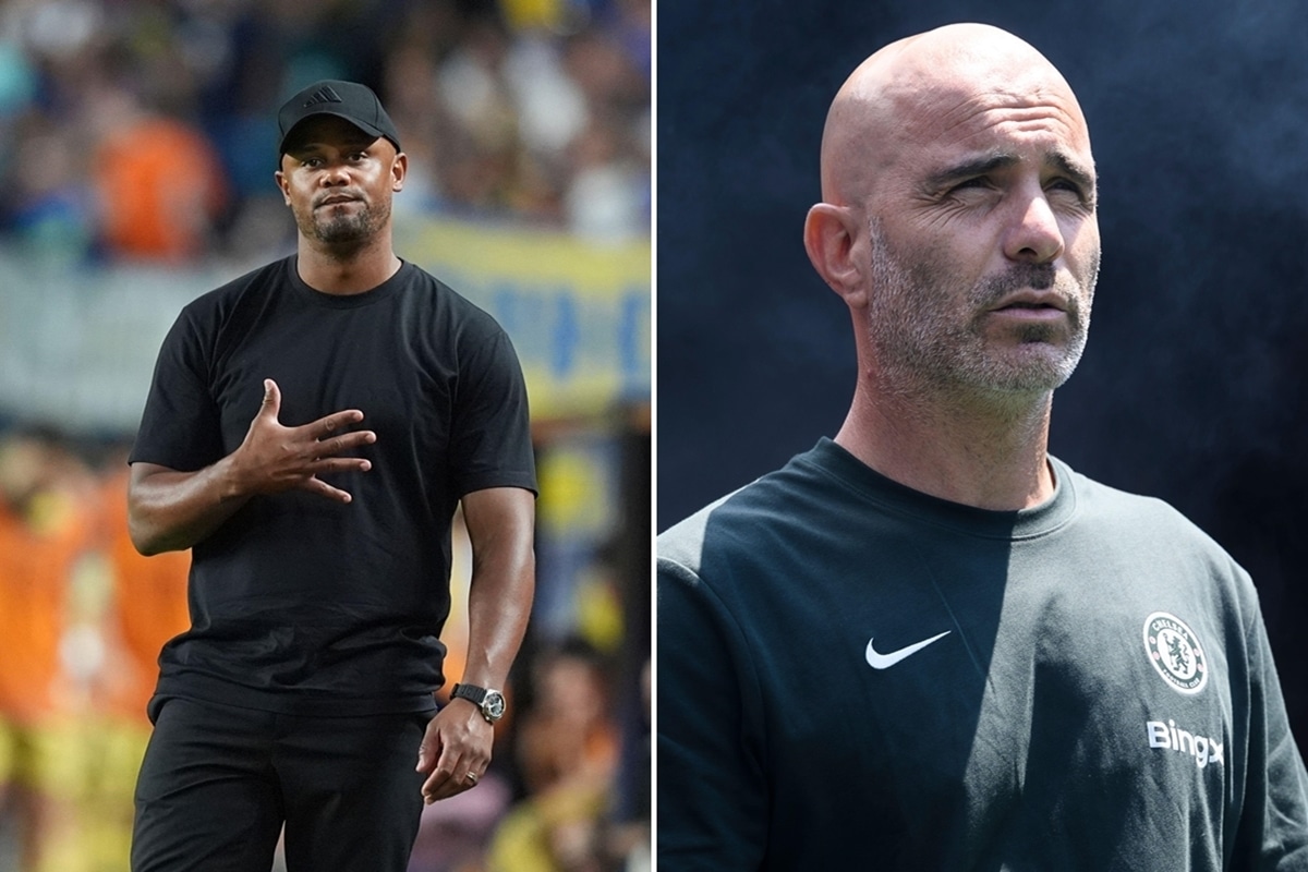 Vincent Kompany i Enzo Maresca