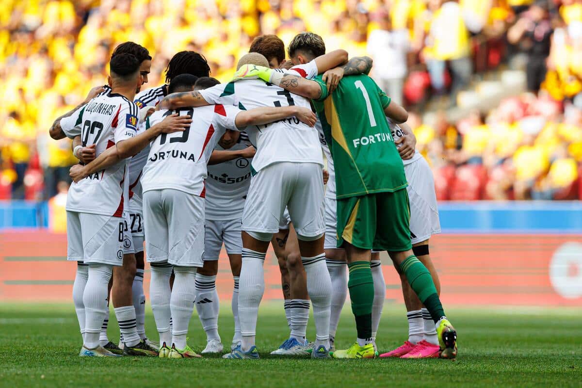 Piłkarze Legii Warszawa