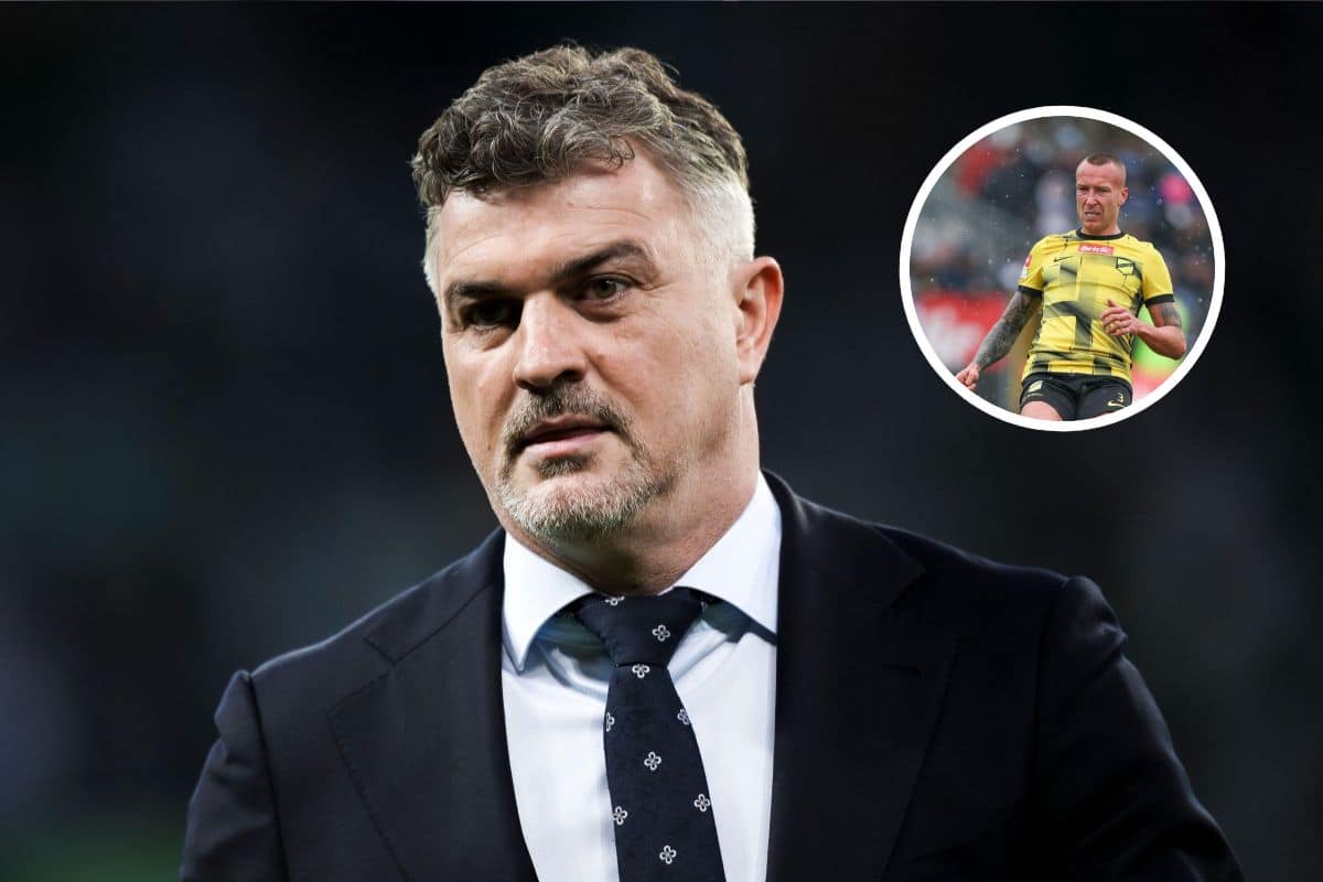 Michał Żewłakow i Jacek Góralski