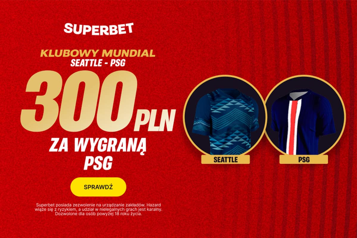 PSG vs Seattle Sounders w Superbet