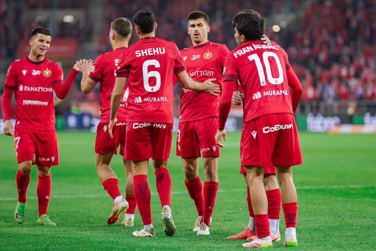 Piłkarze Widzewa Łódź