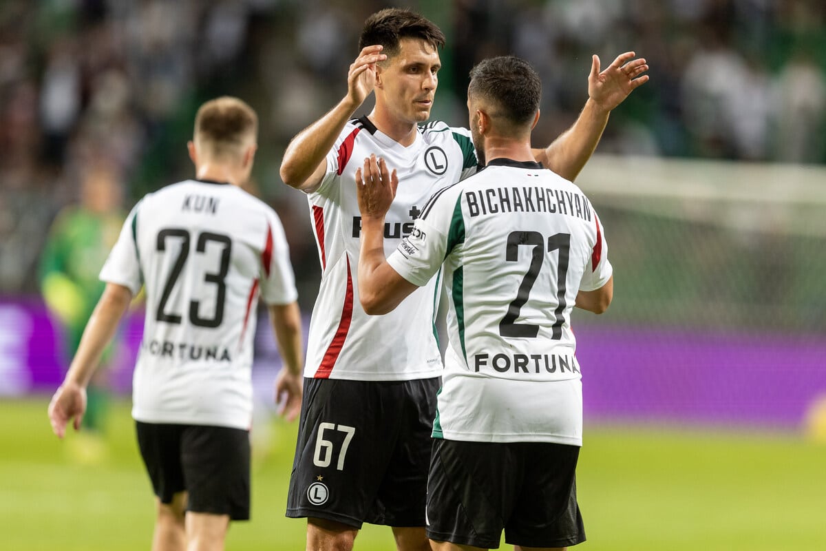 Piłkarze Legii Warszawa